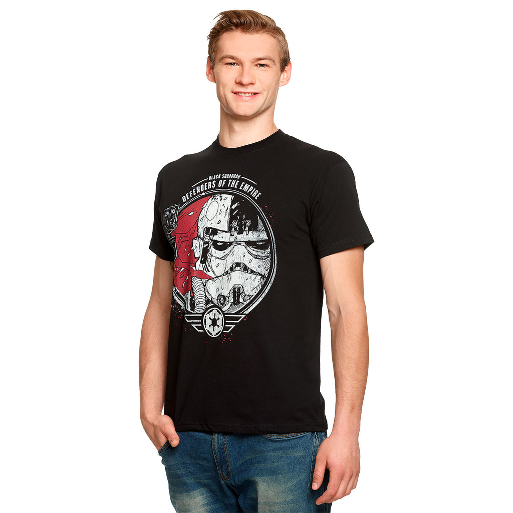 Productafbeelding Star Wars - Black Squadron T-shirt Zwart