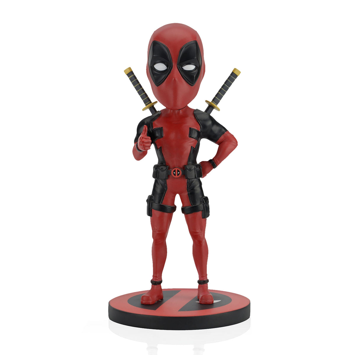 Productafbeelding Deadpool Head Knockers Deluxe Bobblehead Figuur