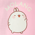 Productafbeelding Molang - Happy Dames T-shirt Roze