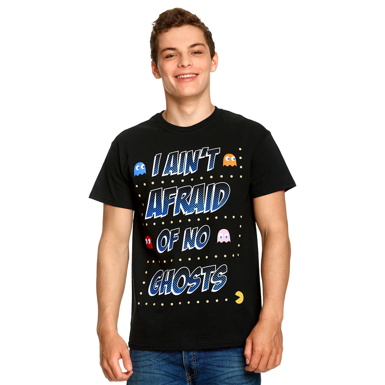 Productafbeelding Pac-Man - Ain't Afraid of No Ghosts T-Shirt zwart