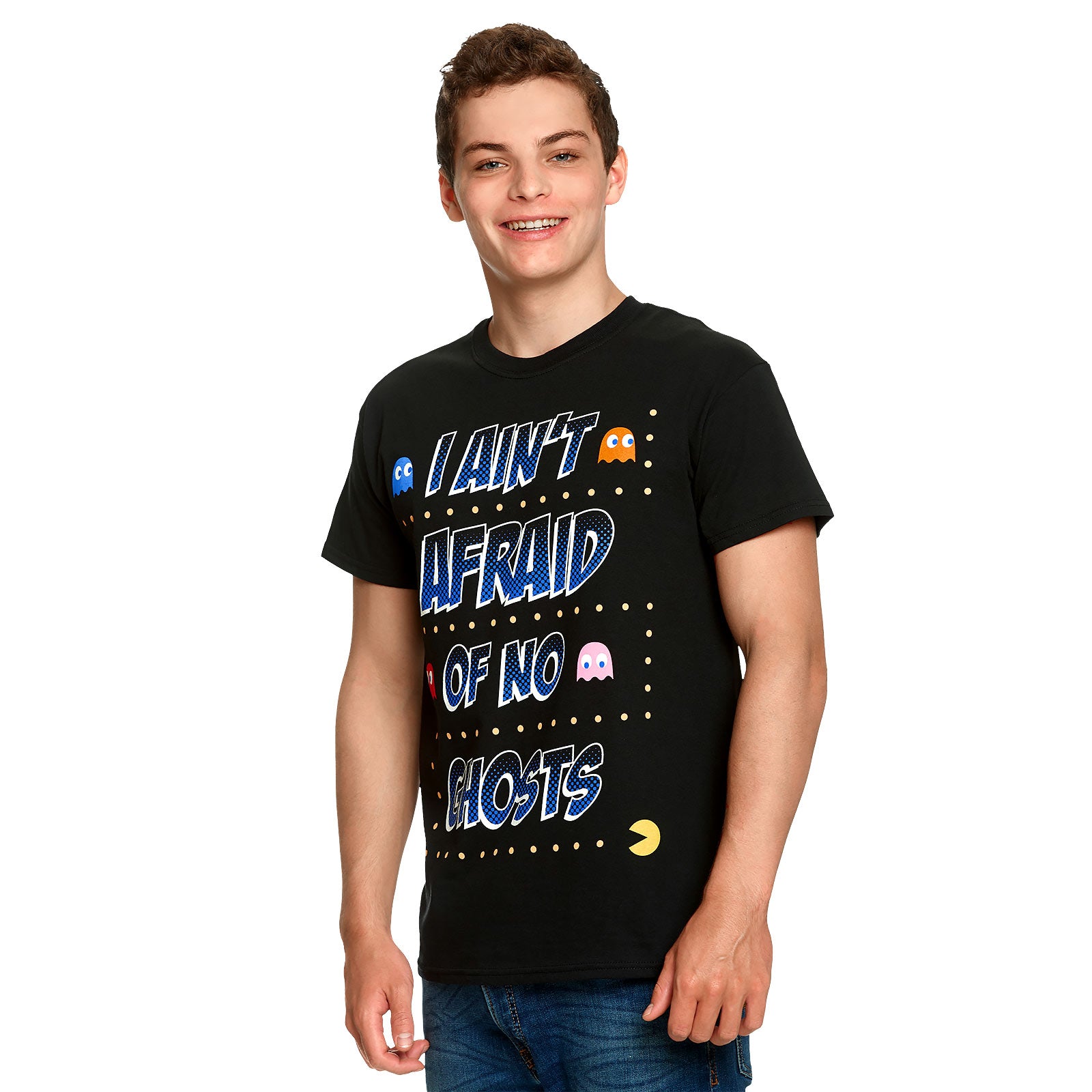 Productafbeelding Pac-Man - Ain't Afraid of No Ghosts T-Shirt zwart
