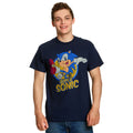 Productafbeelding Sonic the Hedgehog - Super Sonic T-shirt blauw