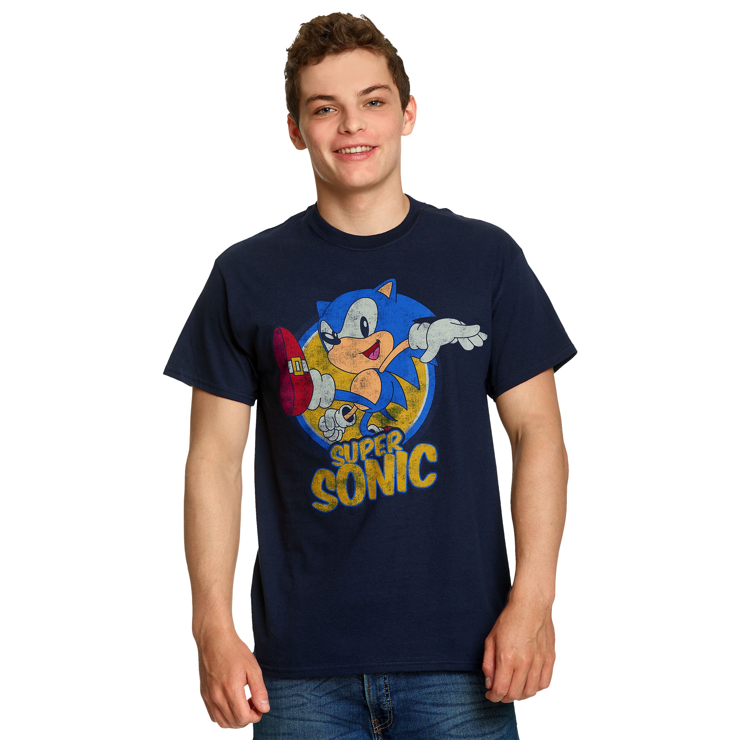 Productafbeelding Sonic the Hedgehog - Super Sonic T-shirt blauw