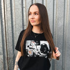 Product image Dark Side Tattoo T-Shirt for Star Wars Fans Black