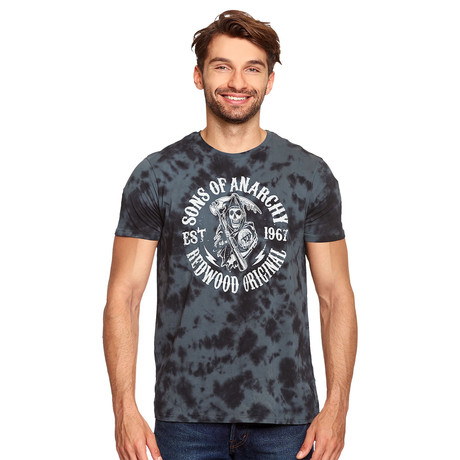 Productafbeelding Sons of Anarchy - Reaper Logo T-shirt grijs