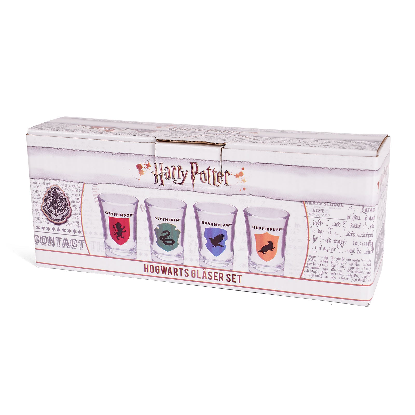 Productafbeelding Harry Potter - Hogwarts Mini Glazenset