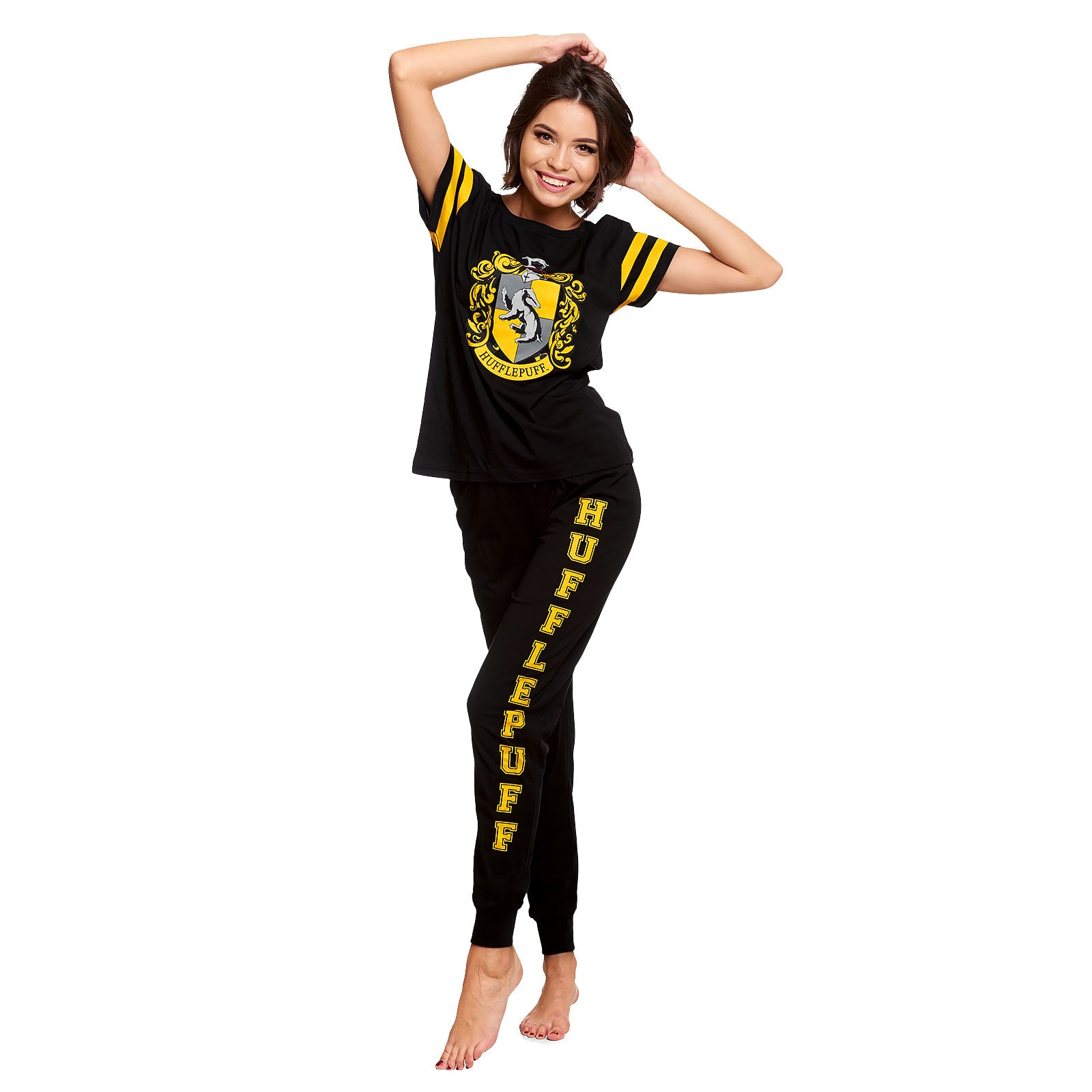 Productafbeelding Harry Potter - Hufflepuff Wapen Pyjama voor Dames