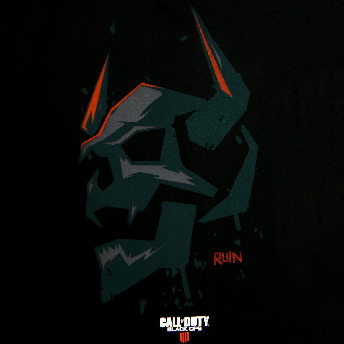 Productafbeelding Call of Duty - Ruin Icon T-Shirt Zwart