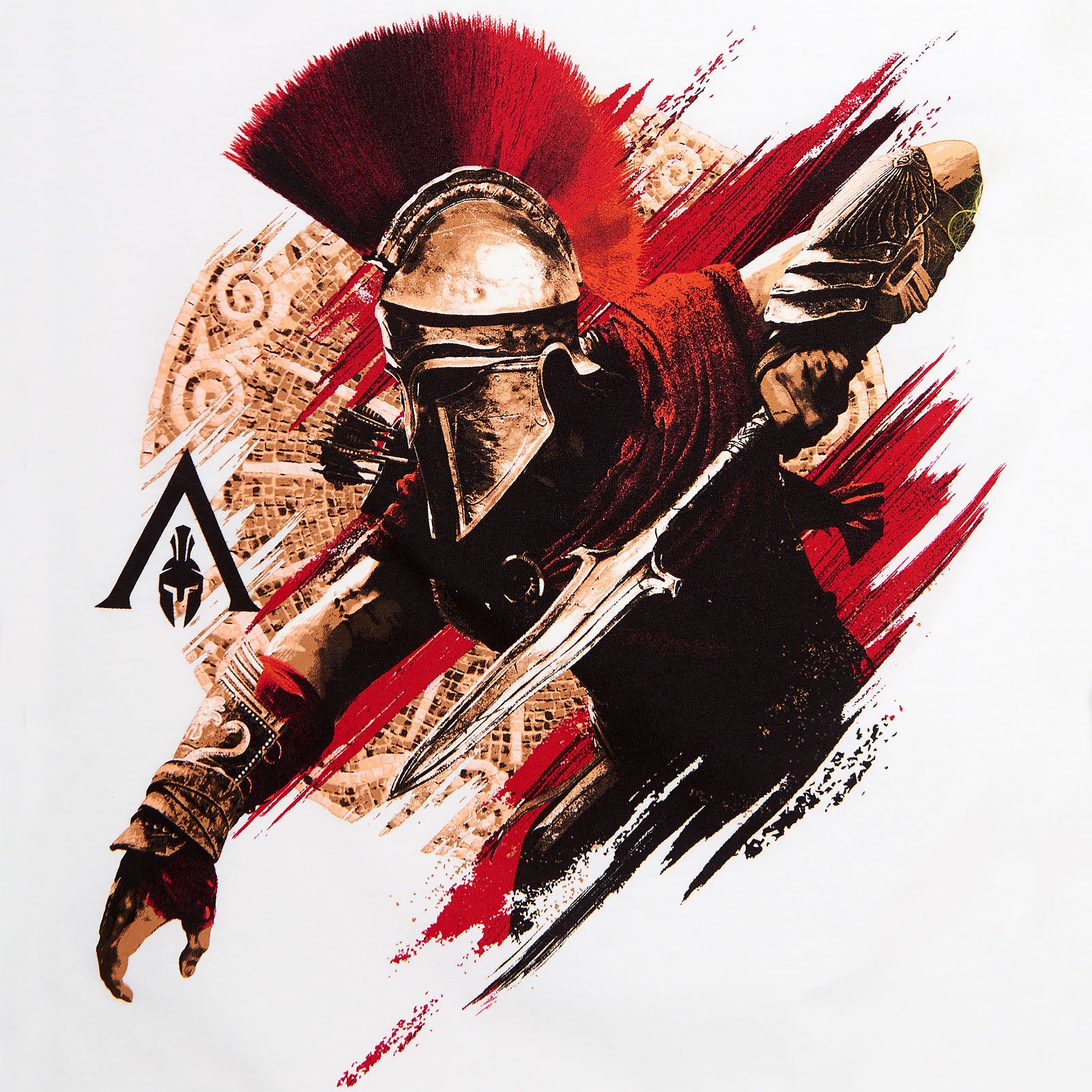 Productafbeelding Assassins Creed - Alexios Armour T-Shirt wit