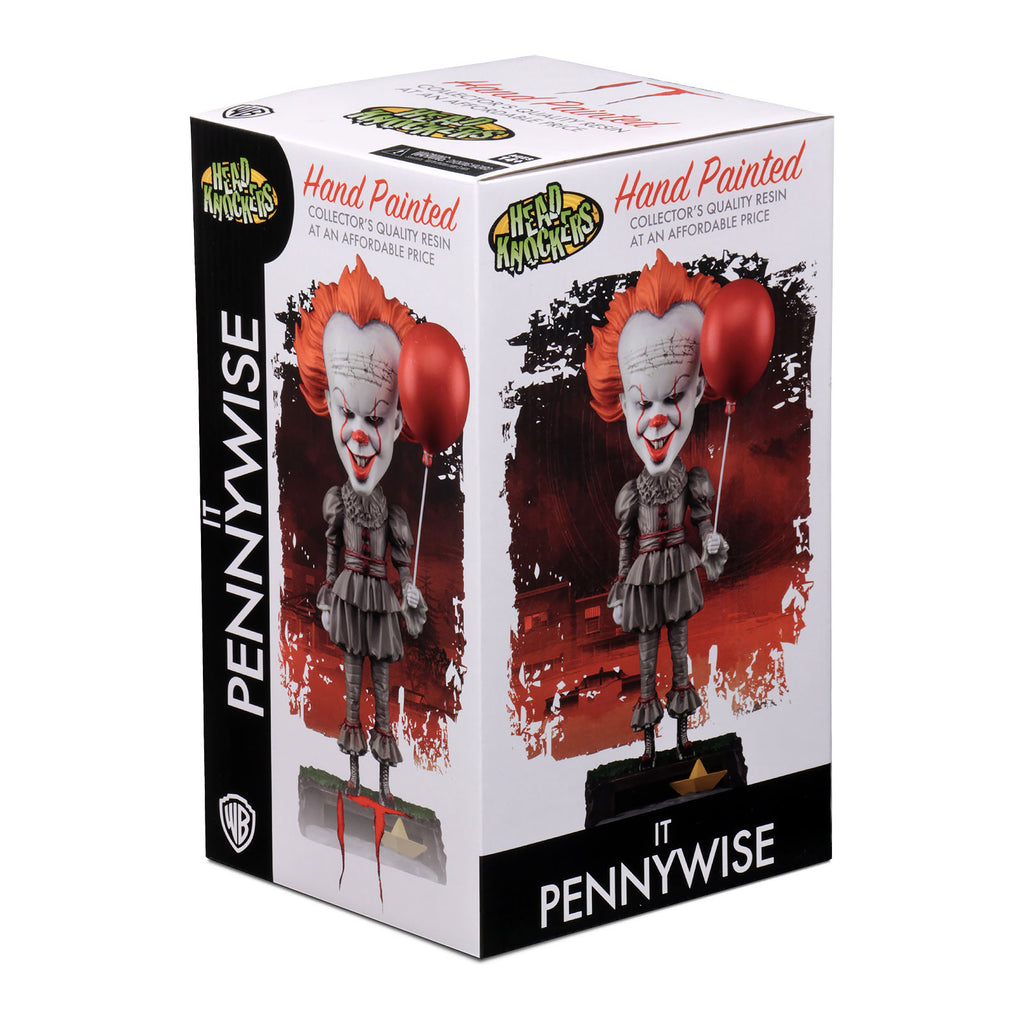 Productafbeelding Stephen King's IT - Pennywise Head Knockers Bobblehead Figuur