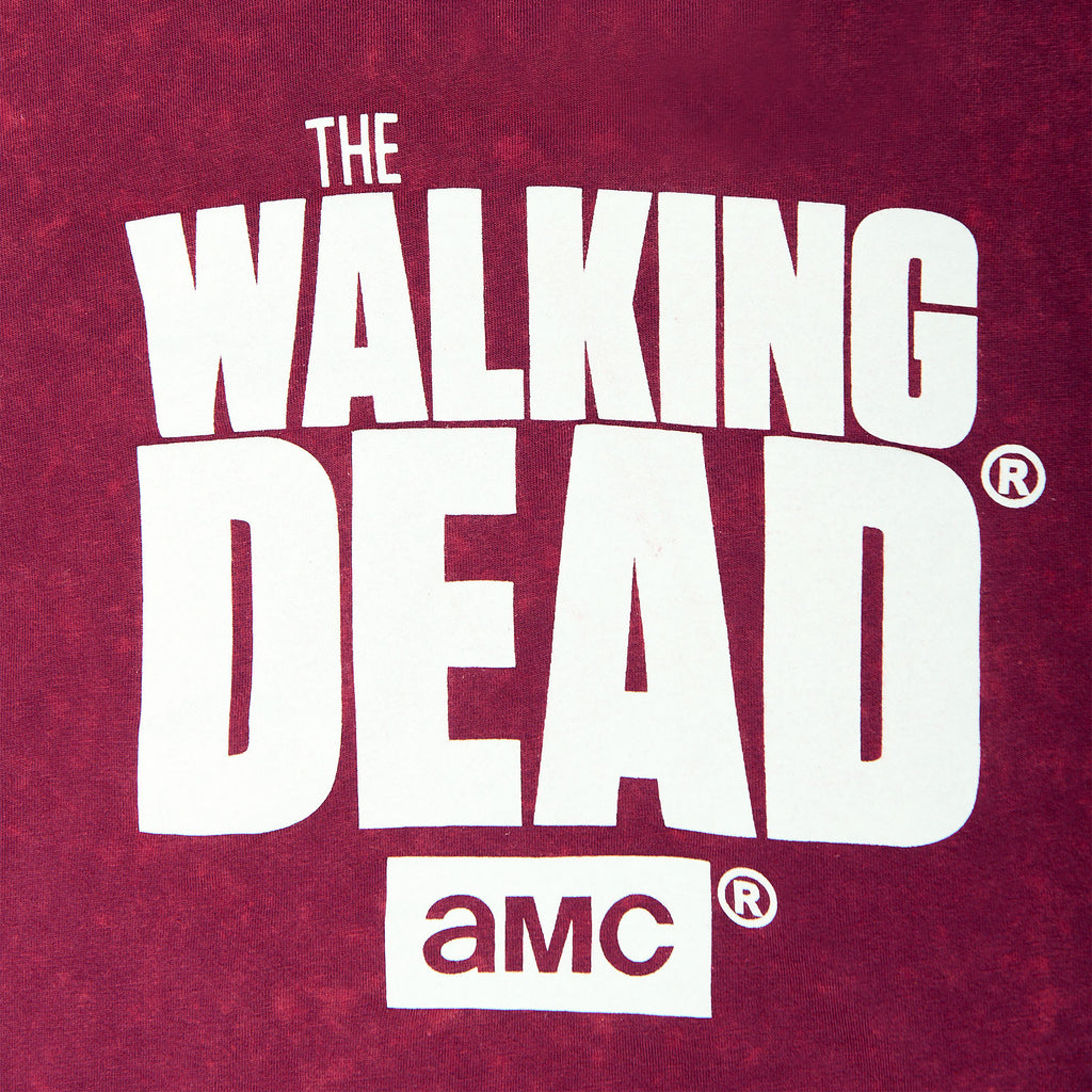 Productafbeelding Walking Dead - Logo T-shirt Dames rood