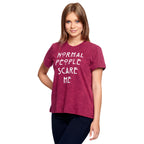 Productafbeelding American Horror Story - Normal People Scare Me Dames T-Shirt Rood