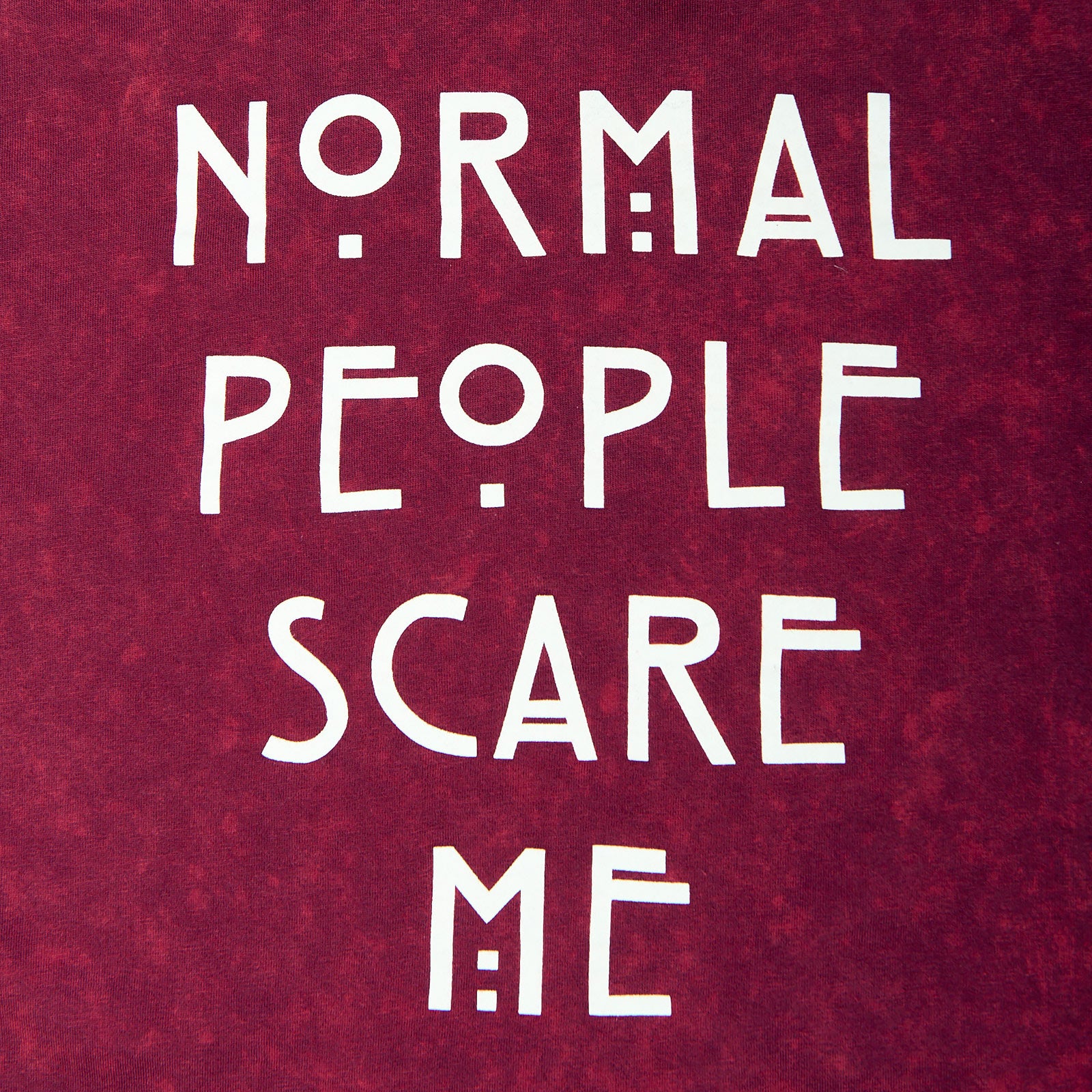 Productafbeelding American Horror Story - Normal People Scare Me Dames T-Shirt Rood