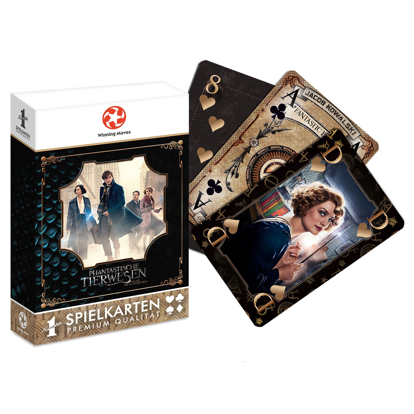 Productafbeelding Fantastic Beasts Speelkaarten