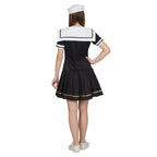 Productafbeelding Sailor Girl Kostuum Dames Zwart