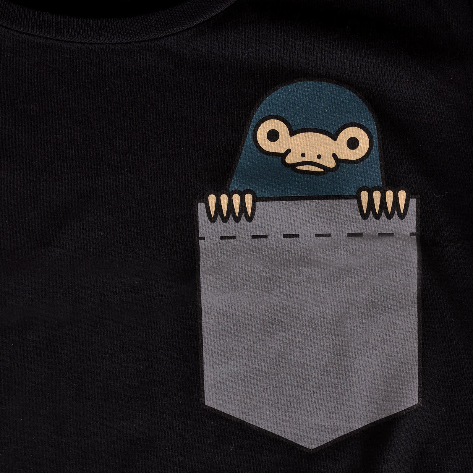 Productafbeelding Zak Niffler - Fantastische Beesten Dames T-shirt Zwart