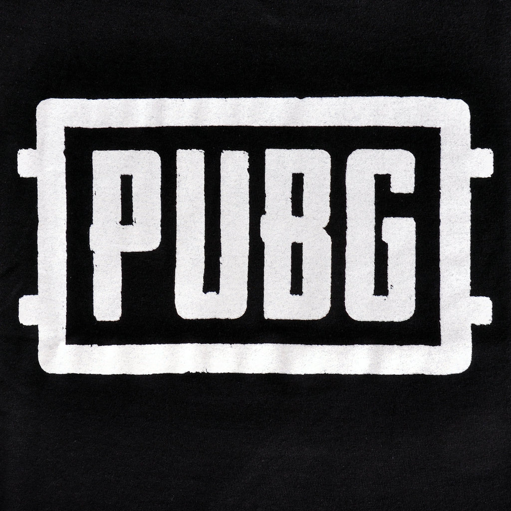 Productafbeelding PUBG - Wit Icoon Logo T-Shirt zwart