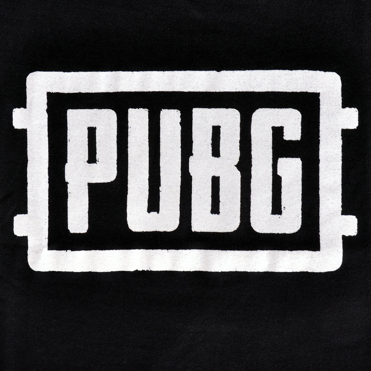 Productafbeelding PUBG - Wit Icoon Logo T-Shirt zwart