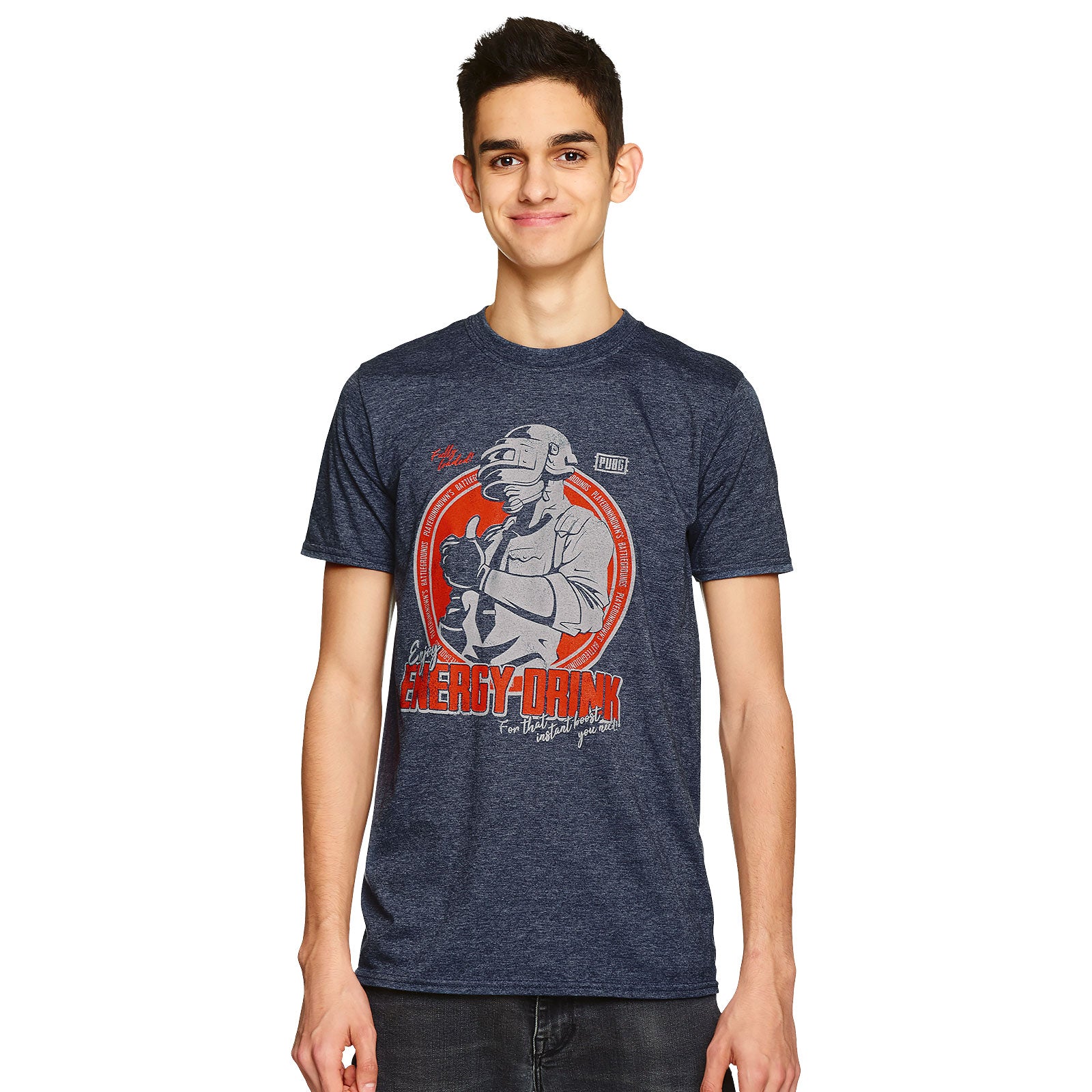 Productafbeelding PUBG - Energy Drink T-shirt blauw