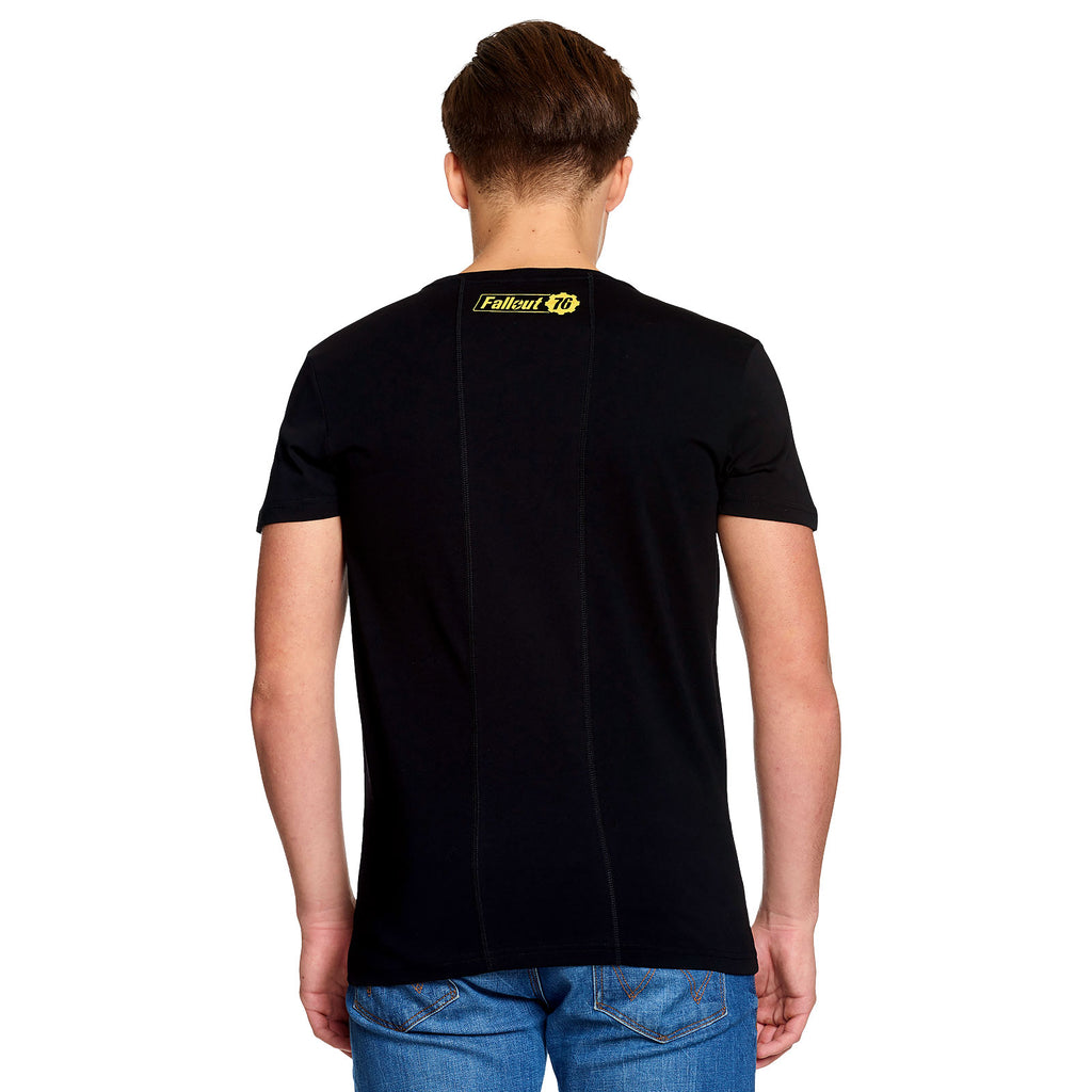 Productafbeelding Fallout - Oil Vault 76 T-Shirt Zwart