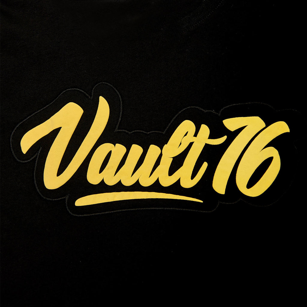Productafbeelding Fallout - Oil Vault 76 T-Shirt Zwart