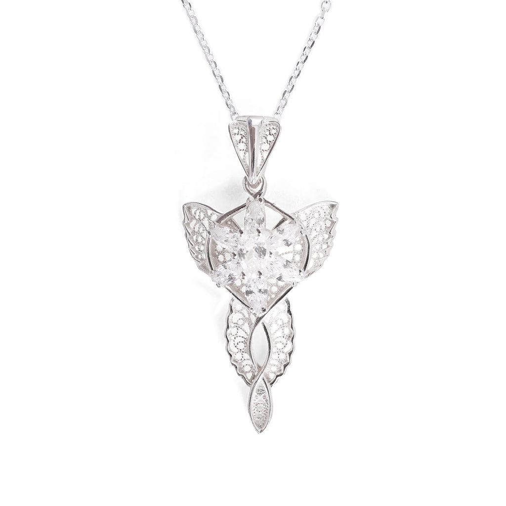 Productafbeelding Arwen's Avondster Miniatuur Filigraan met Ketting