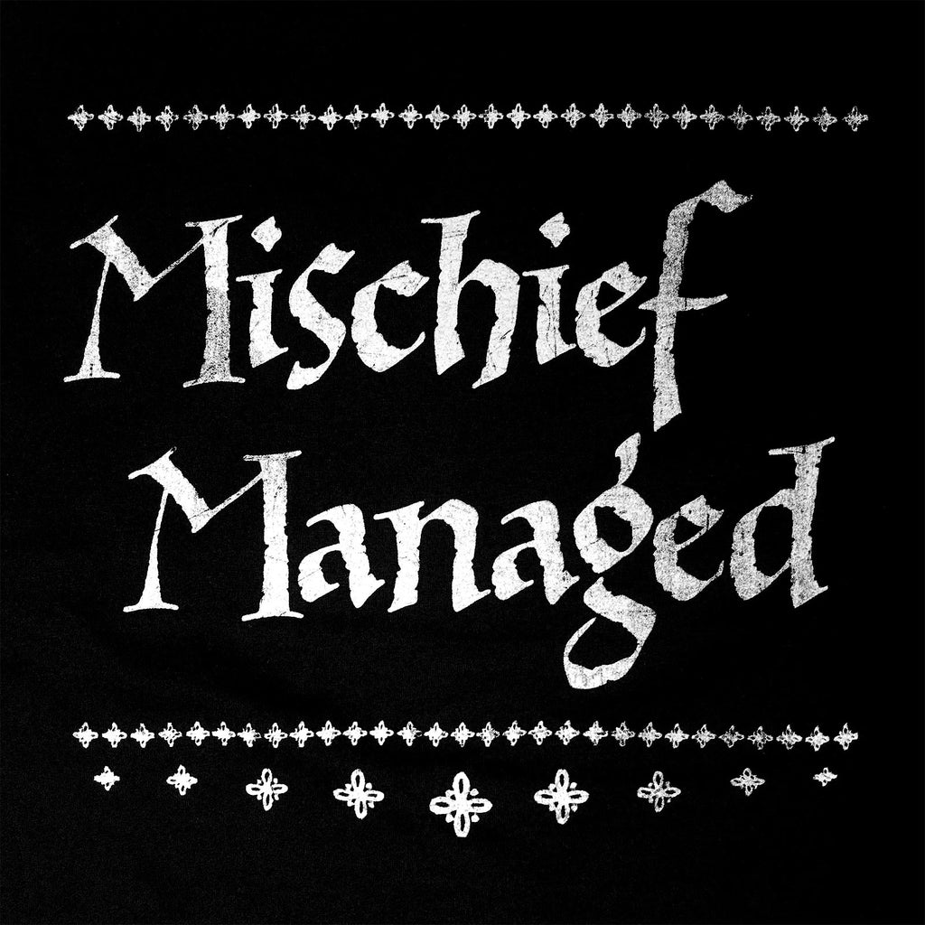 Productafbeelding Harry Potter - Mischief Managed Dames Loose Fit T-shirt Zwart