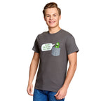 Productafbeelding Rick en Morty - Pocket Pickle Rick T-Shirt grijs