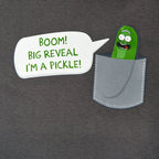 Productafbeelding Rick en Morty - Pocket Pickle Rick T-Shirt grijs