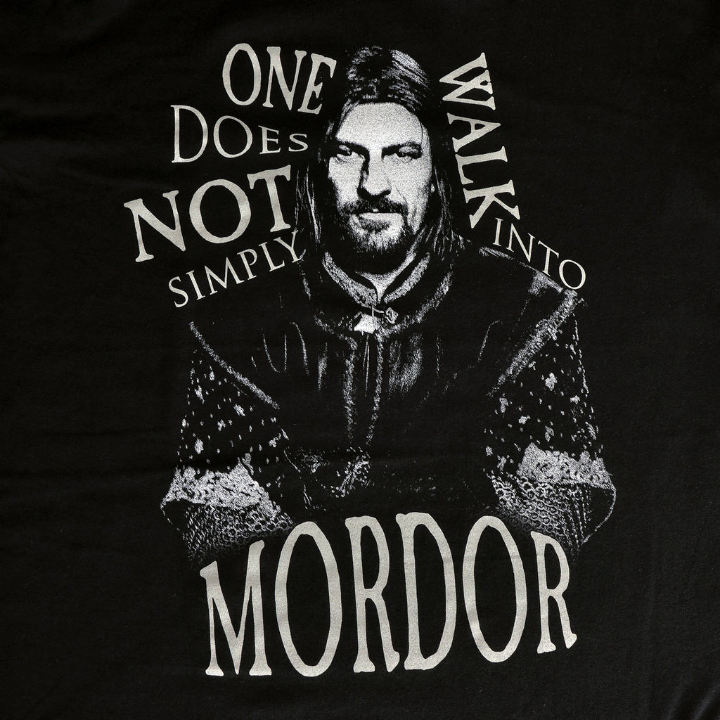 Product image The Lord of the Rings - Boromir Walk into Mordor T-Shirt Black
