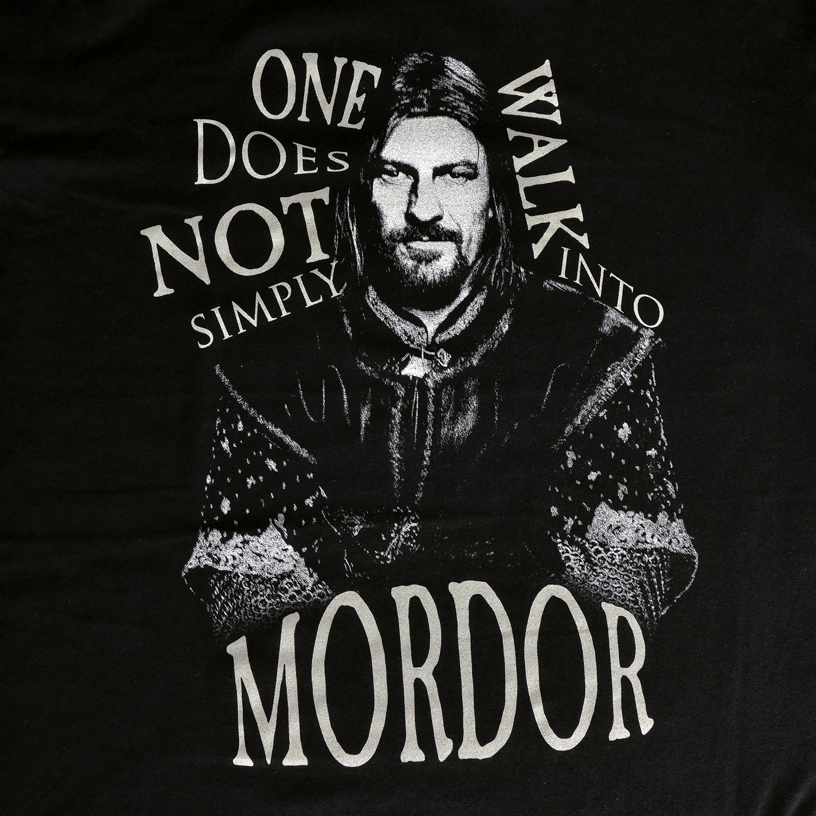 Product image The Lord of the Rings - Boromir Walk into Mordor T-Shirt Black