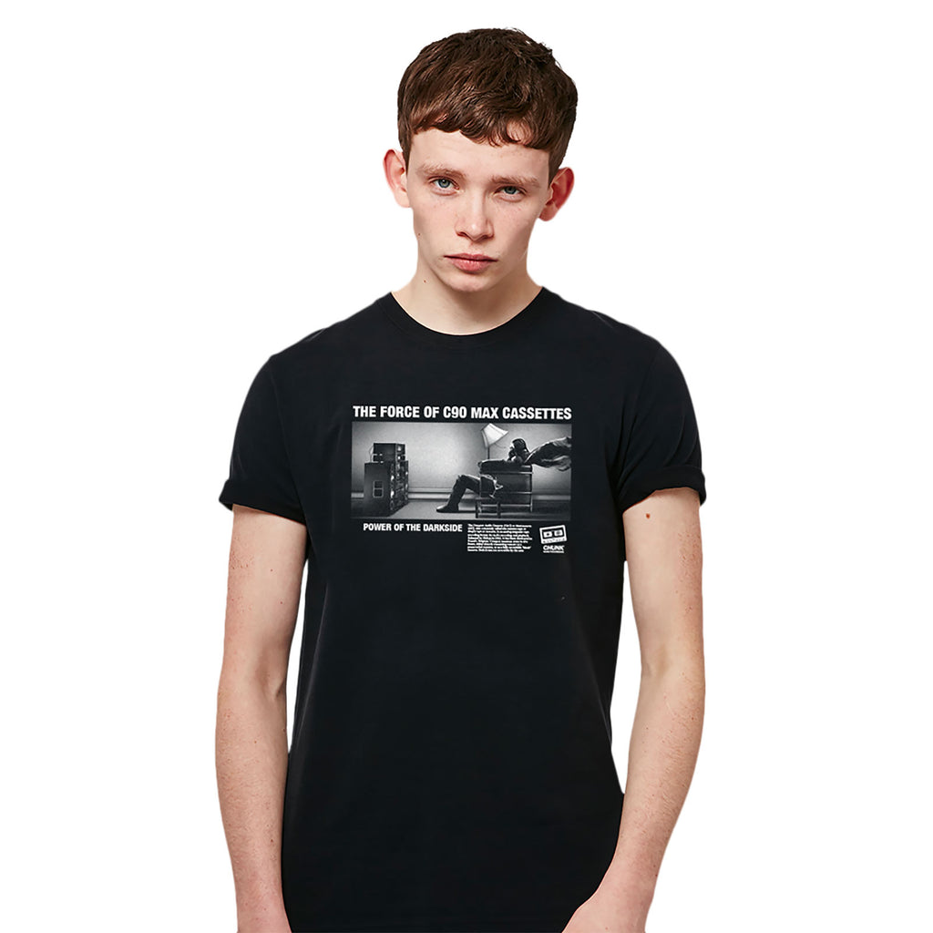 Productafbeelding Retro Force Vibes T-shirt voor Star Wars Fans zwart