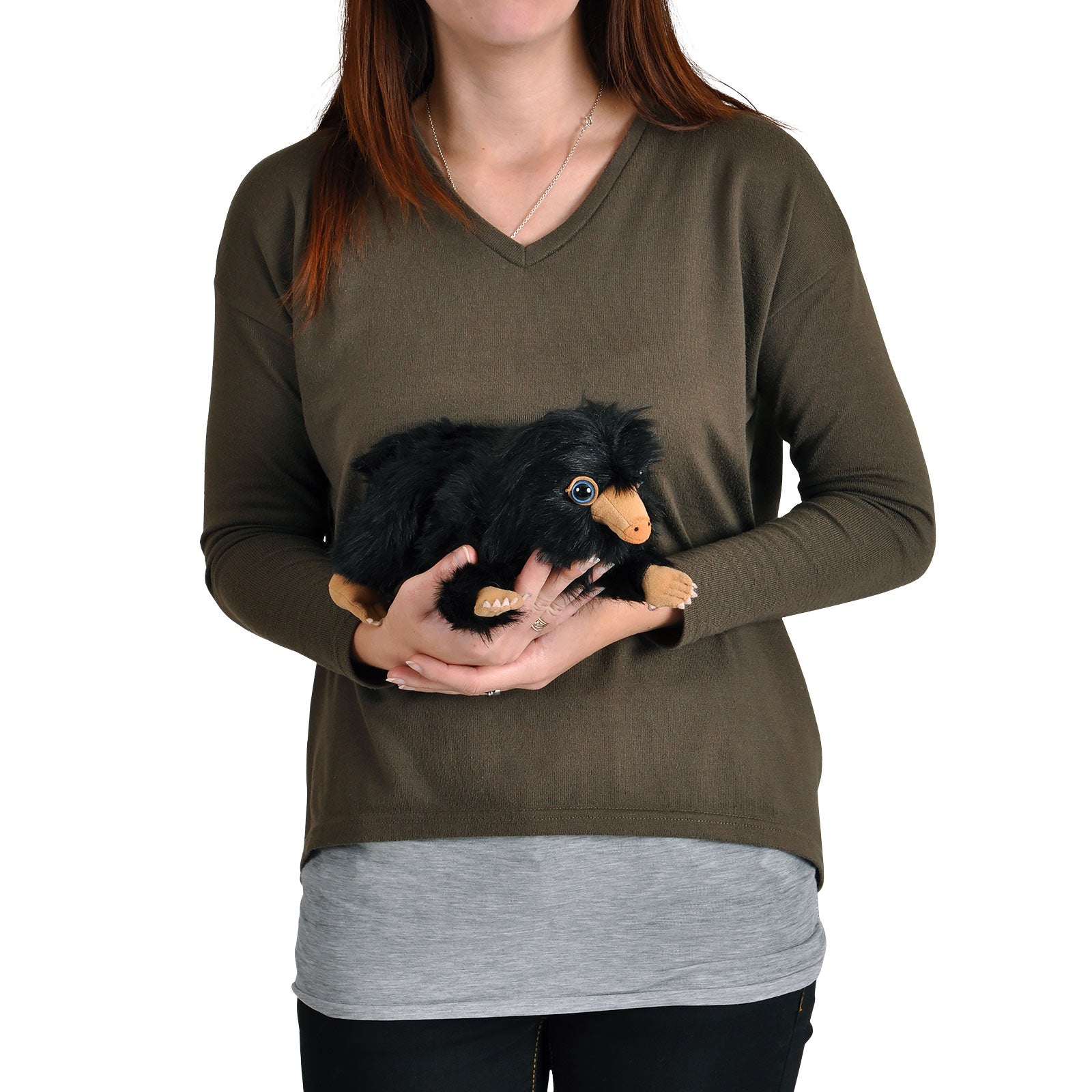 Productafbeelding Baby Niffler Pluche Figuur 22 cm zwart - Fantastische Beesten
