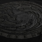 Productafbeelding Game of Thrones - Dark Targaryen 3D Logo T-Shirt Zwart