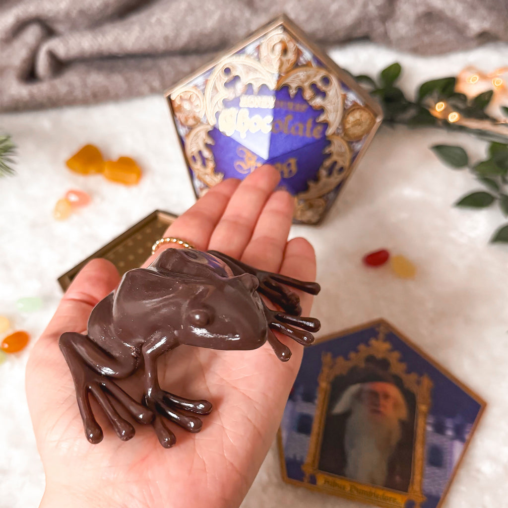 Productafbeelding Chocolade Kikker Figuur met Verzamelkaart - Harry Potter Replica
