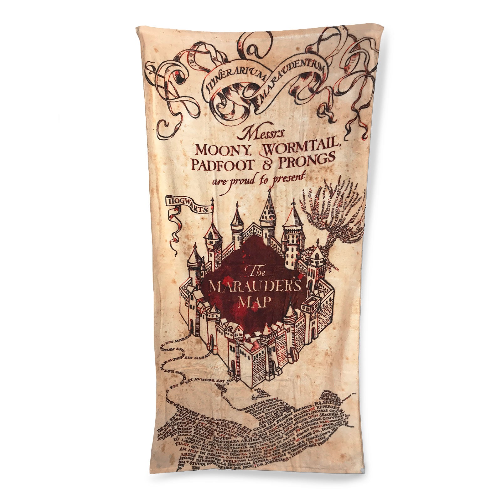 Productafbeelding Harry Potter - Sluipers Kaart Badhanddoek