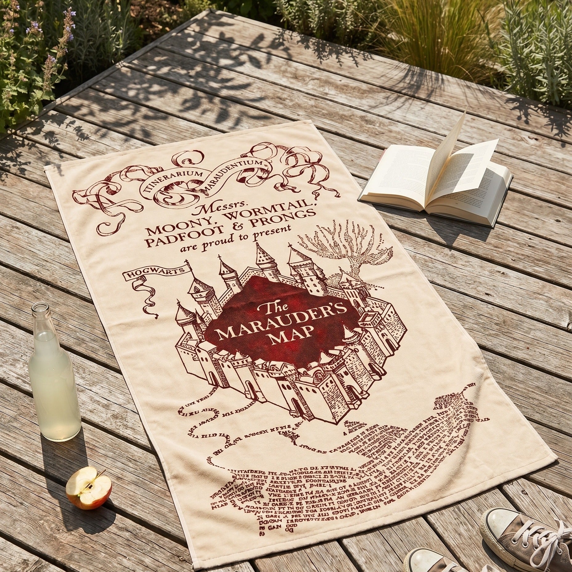 Productafbeelding Harry Potter - Sluipers Kaart Badhanddoek