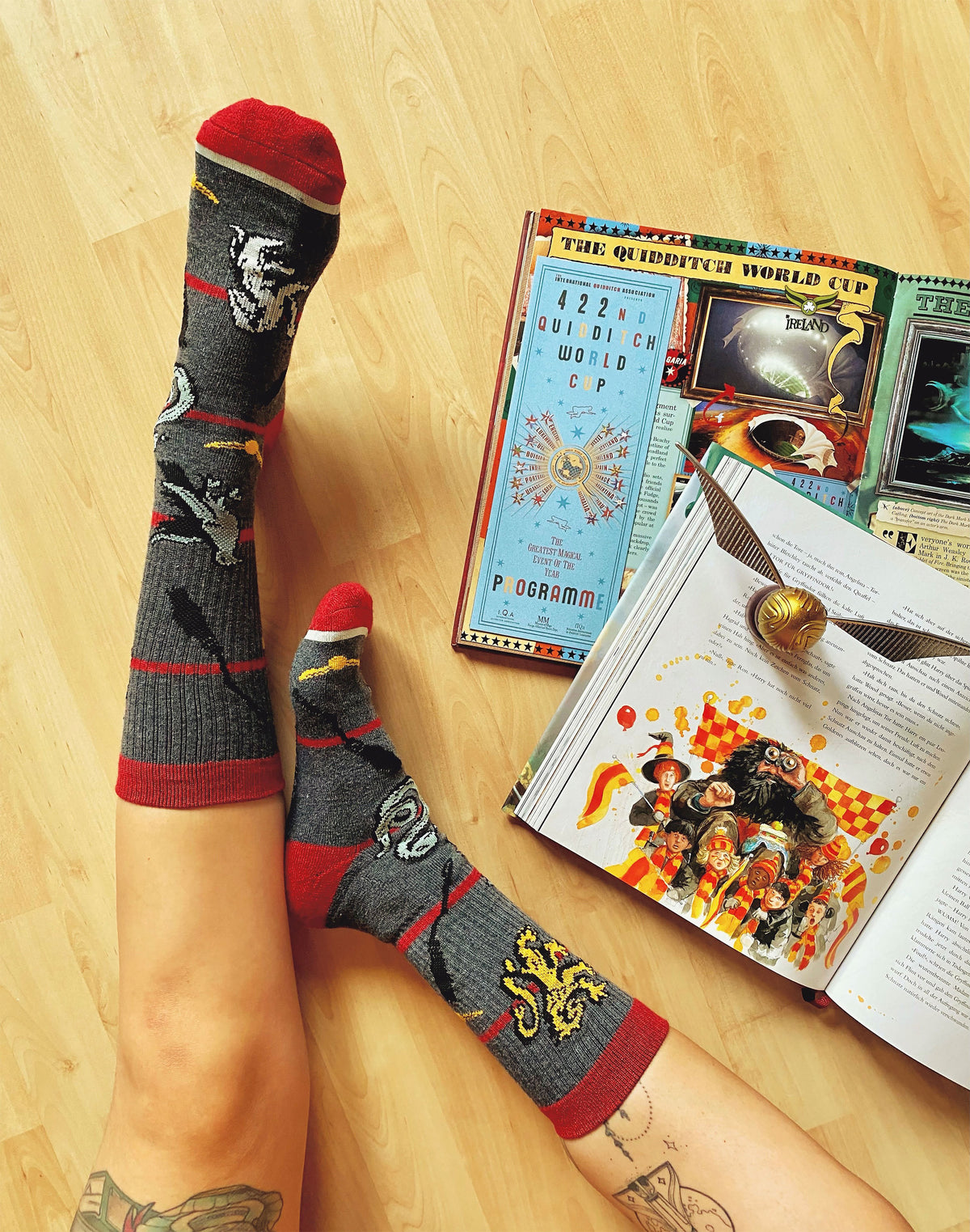 Productafbeelding Harry Potter - 3 paar sokken set in geschenkdoos