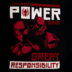 Productafbeelding Spider-Man - Power vs. Responsibility T-Shirt zwart