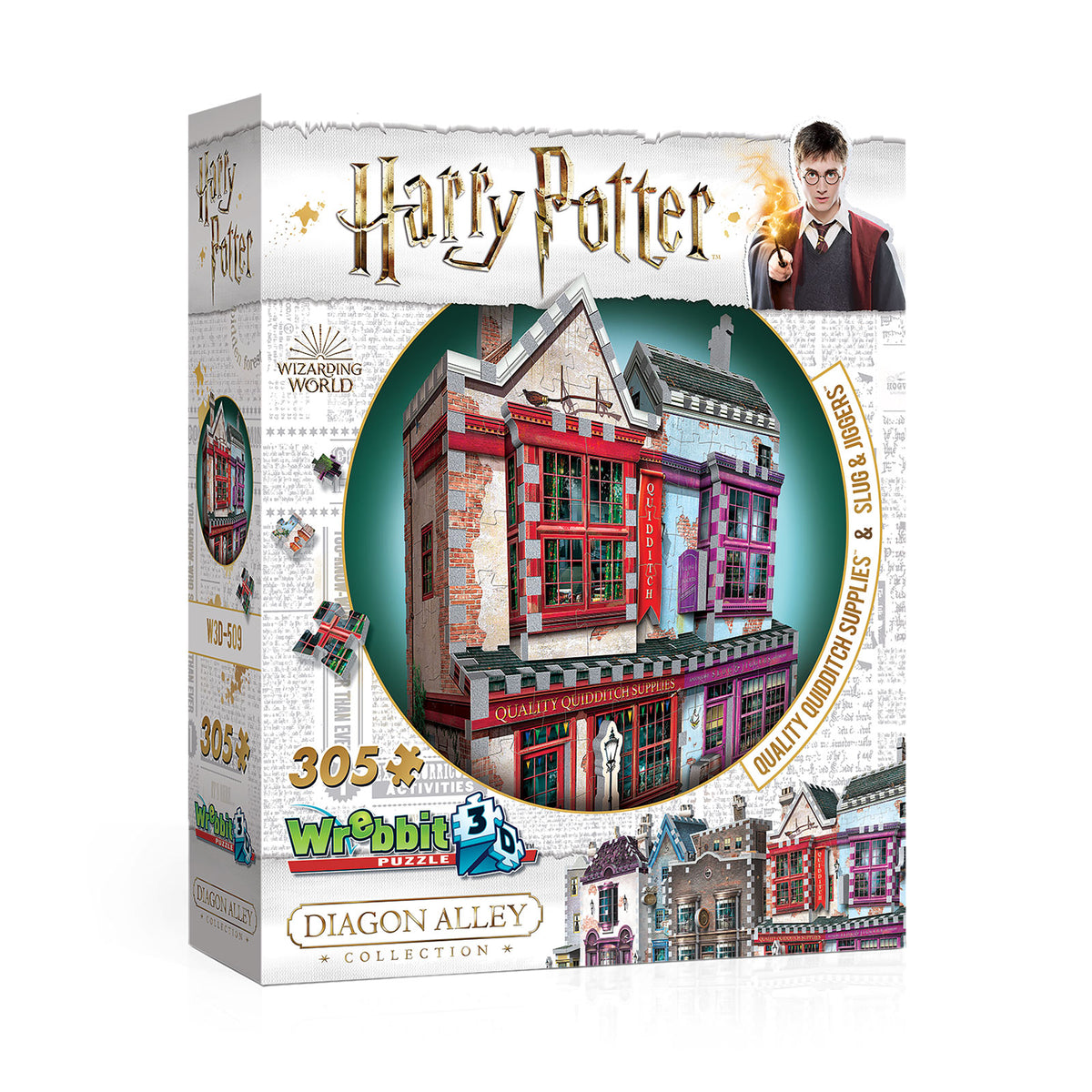 Productafbeelding Harry Potter - Slug & Jiggers Apotheek & Kwaliteit voor Quidditch 3D Puzzel