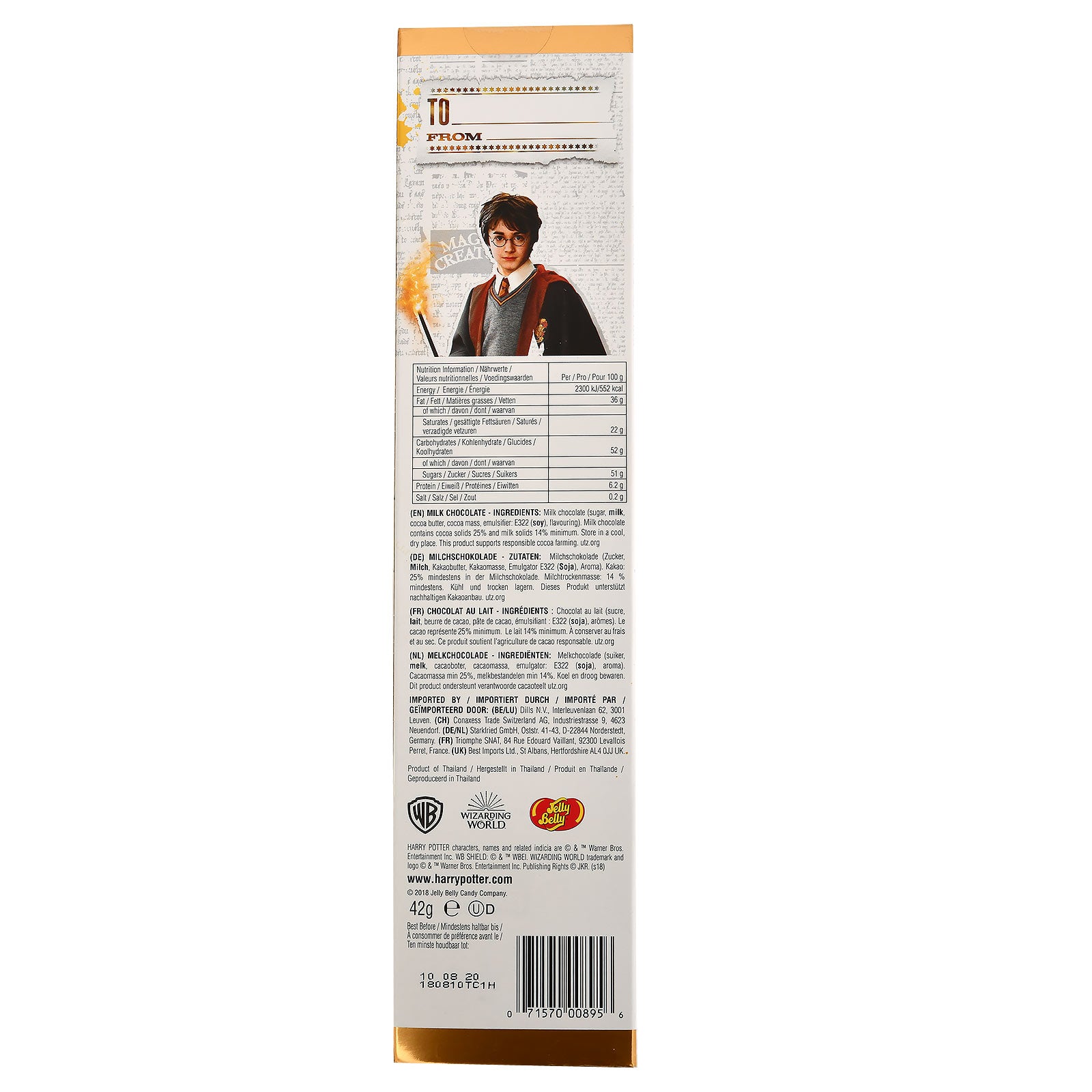 Productafbeelding Harry Potter - Chocolade Toverstok