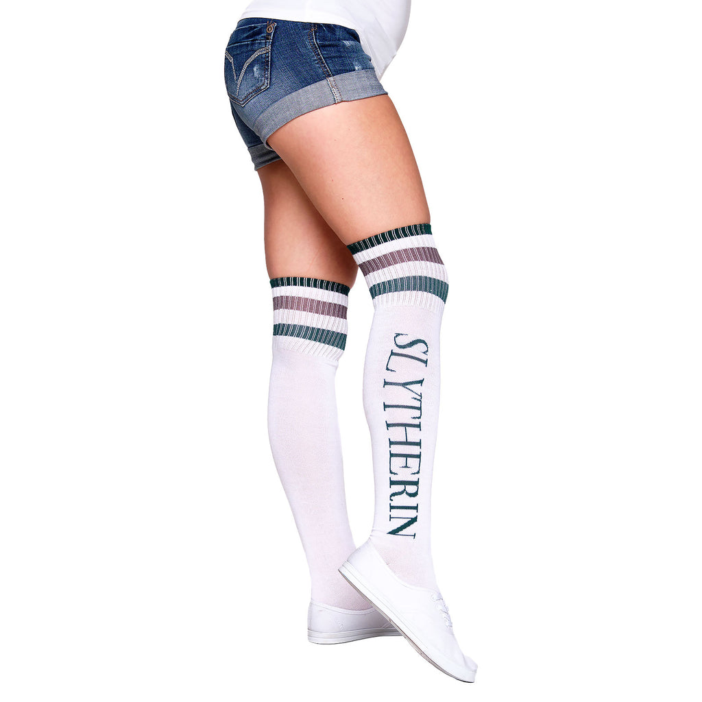 Productafbeelding Harry Potter - Slytherin Overknee Sokken