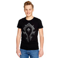 Productafbeelding World of Warcraft - Horde Logo T-Shirt Zwart