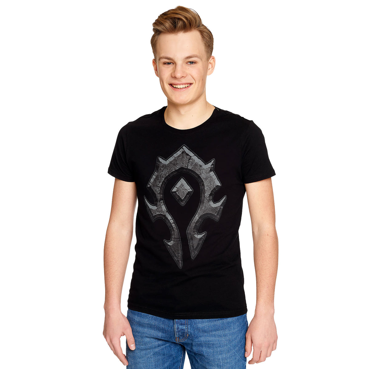 Productafbeelding World of Warcraft - Horde Logo T-Shirt Zwart