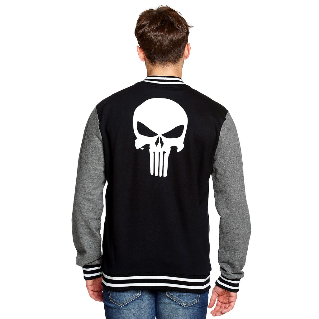 Productafbeelding Punisher - Skull College Jacket zwart-grijs
