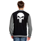 Productafbeelding Punisher - Skull College Jacket zwart-grijs