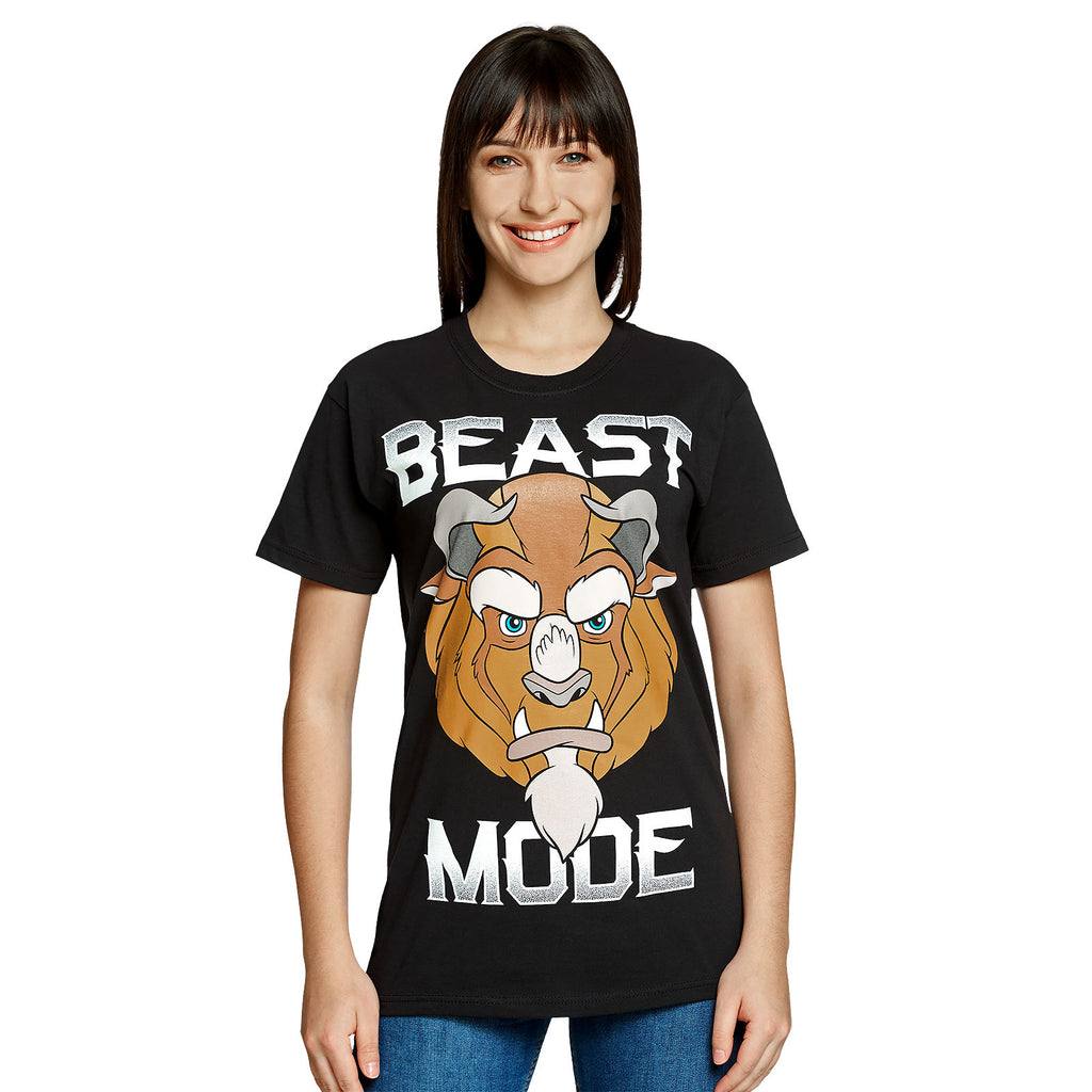 Productafbeelding Beauty and the Beast - Beast Mode T-Shirt zwart