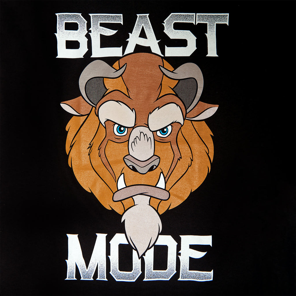 Productafbeelding Beauty and the Beast - Beast Mode T-Shirt zwart