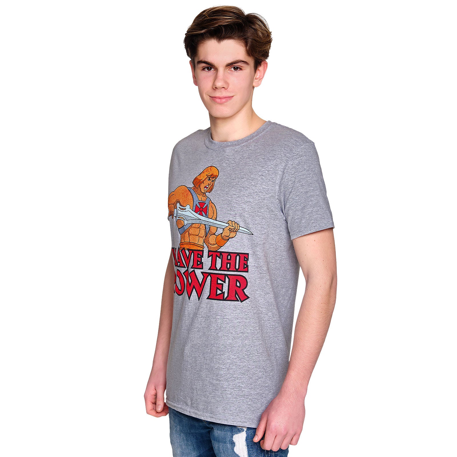 Productafbeelding Masters of the Universe - He-Man Power T-shirt grijs