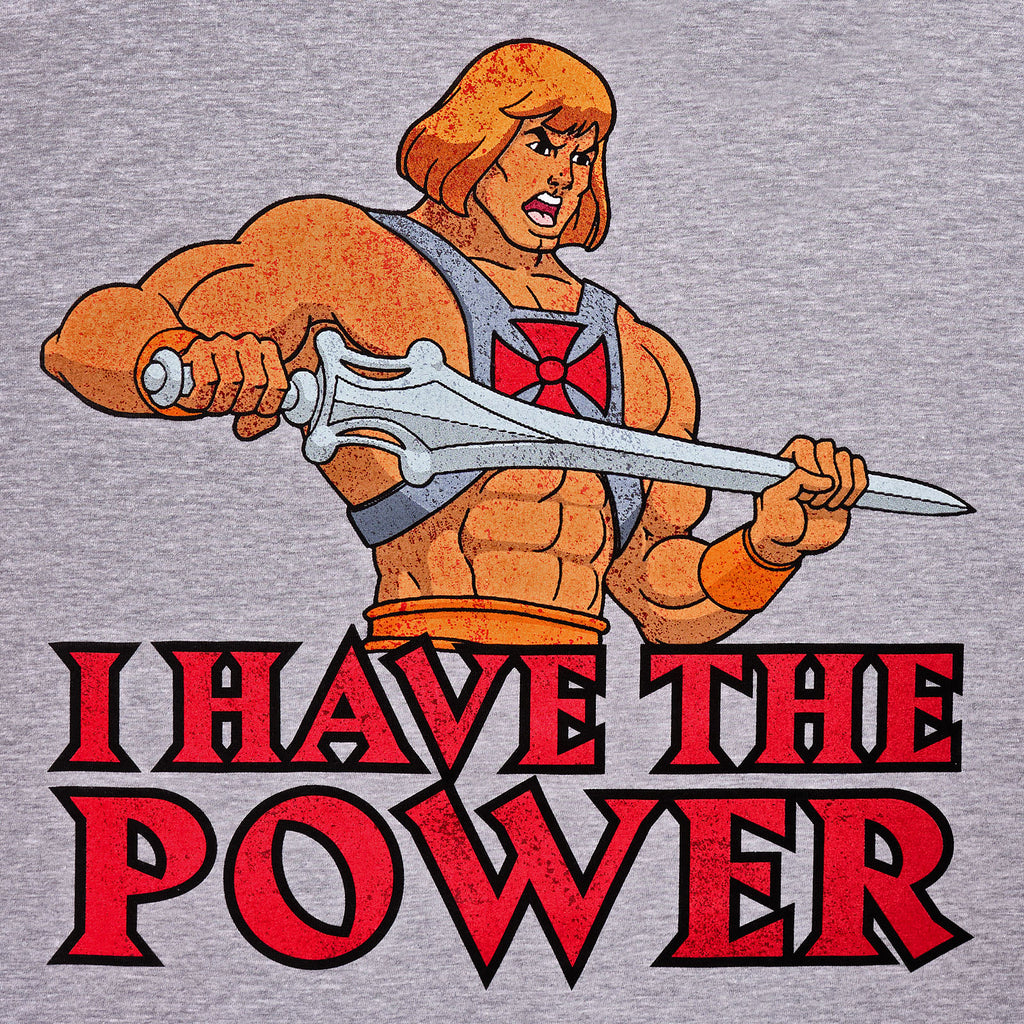Productafbeelding Masters of the Universe - He-Man Power T-shirt grijs
